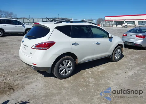 2012 Nissan Murano Sl from USA, damaged, VIN JN8AZ1MUXCW103848
